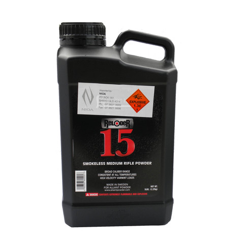 Alliant Reloder 15 – 5 Lb - Reloading Unlimited