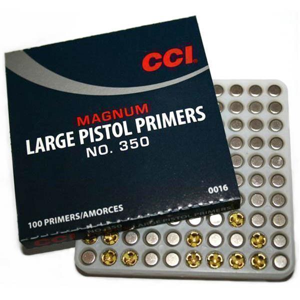 Cci Large Pistol Magnum Primers No 350 1000 Ct Reloading Unlimited