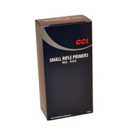 CCI Small Rifle Primers No. 400 - 1000 ct