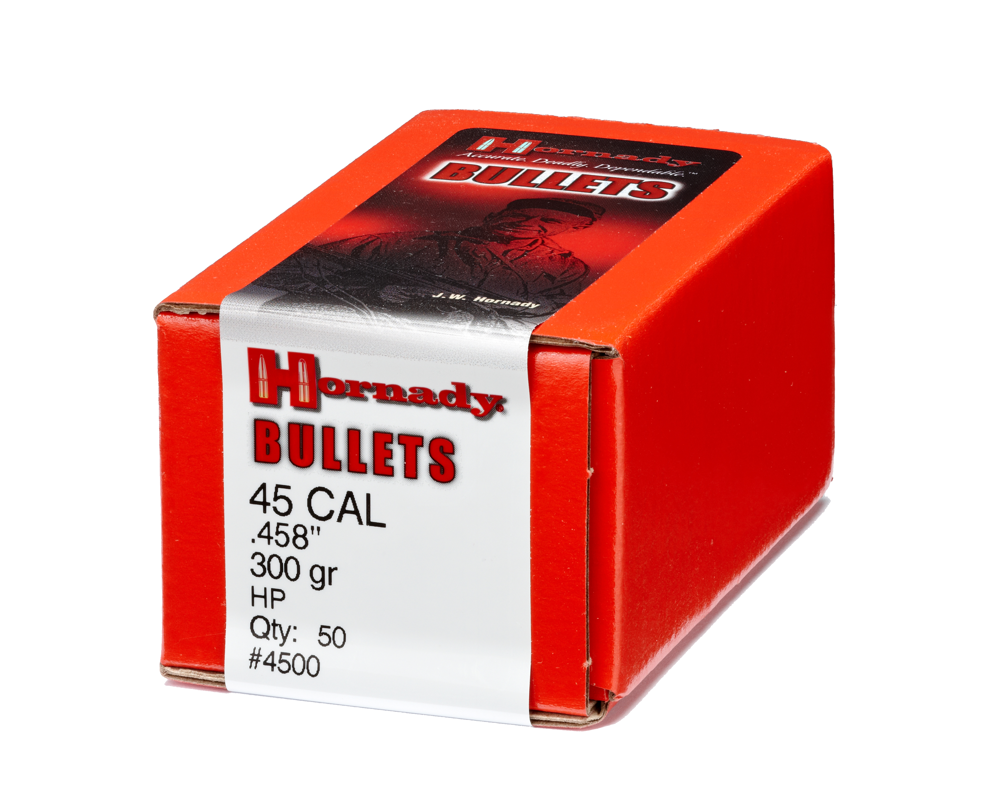 Hornady Rifle Bullets 45 cal (.458