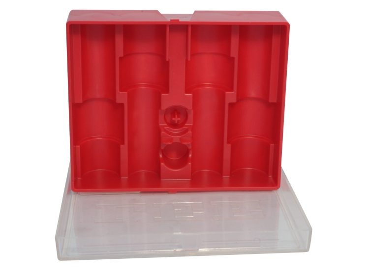 Lee 4-Die Storage Box Red