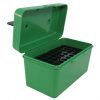 MTM Deluxe Flip-Top Ammo Box with Handle 22-250 Remington, 243 Winchester, 308 Winchester 50-Round - Green