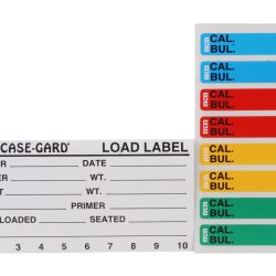 MTM Peel and Stick Reloader's Labels Rifle/Handgun Package of 50 and Colored Box Stickers Package of 48