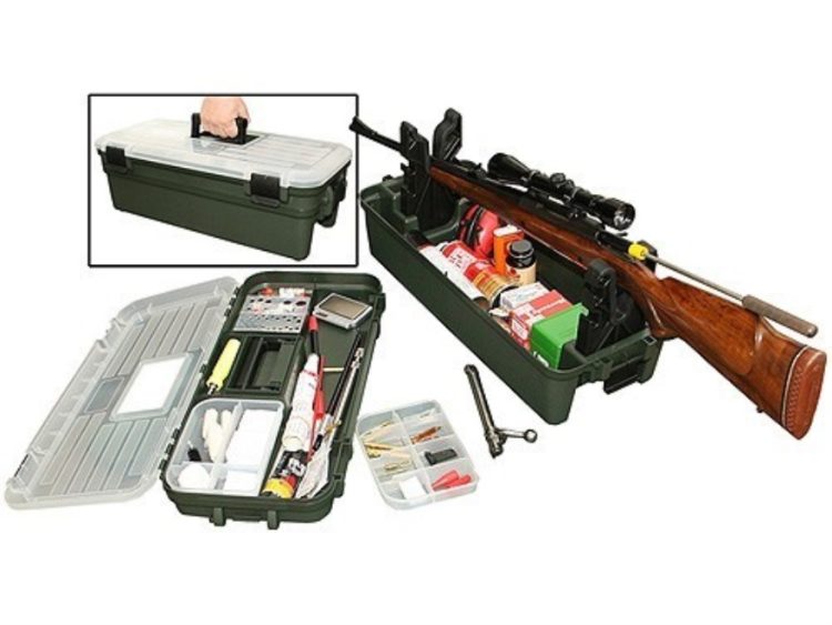 MTM Shooting Range Box Plastic Green