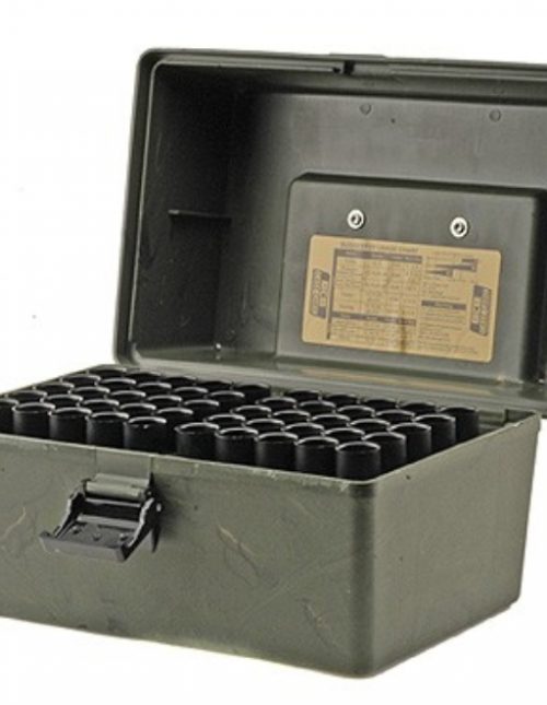 MTM Shotshell Box with Handle 2-3/4", 3" 100-Round Plastic Camo - 20ga
