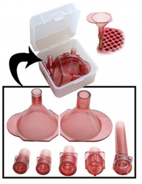MTM Universal Powder Funnel Set 17 to 45 Caliber
