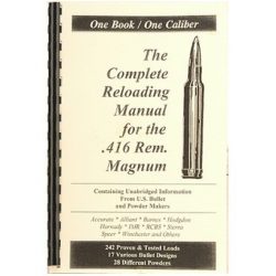 Loadbooks USA "416 Remington Magnum" Reloading Manual