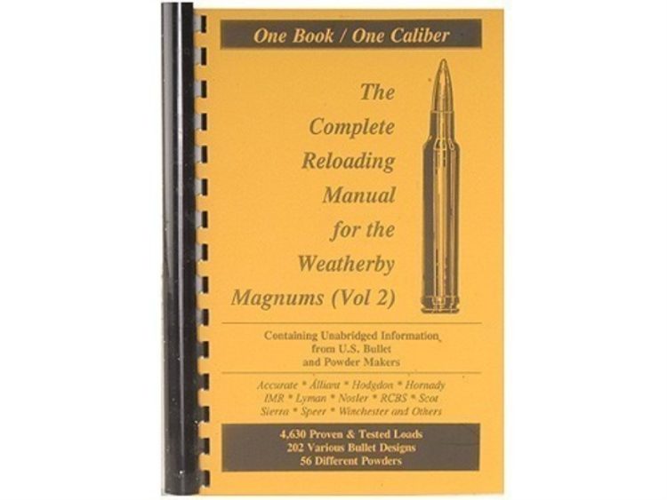 Loadbooks Weatherby Magnum Volume 2 Each