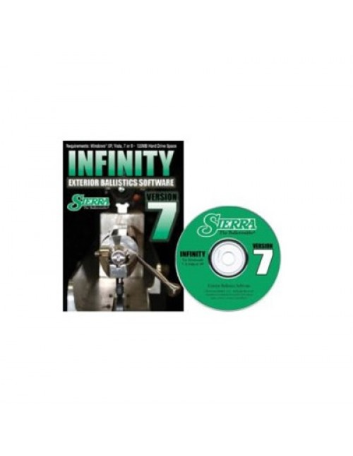 Sierra "Infinity Exterior Ballistic Software Version 7" CD-ROM