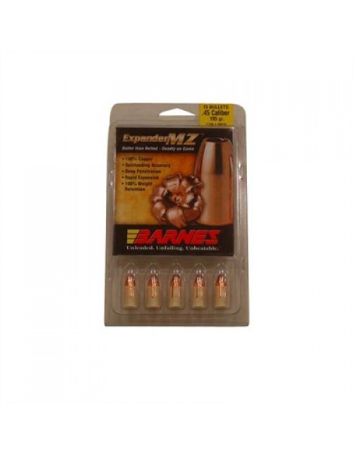 Barnes Muzzleloader Bullets 45 cal