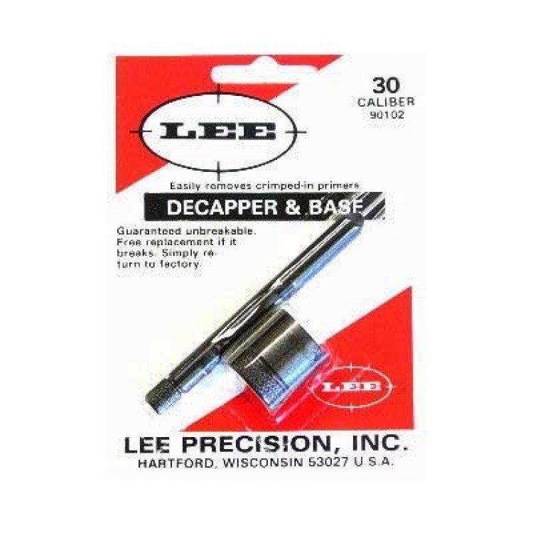 Lee Decapper and Base 30 Caliber