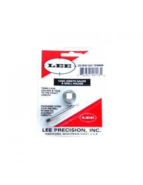 Lee Case Length Gage and Shellholder 222 Remington