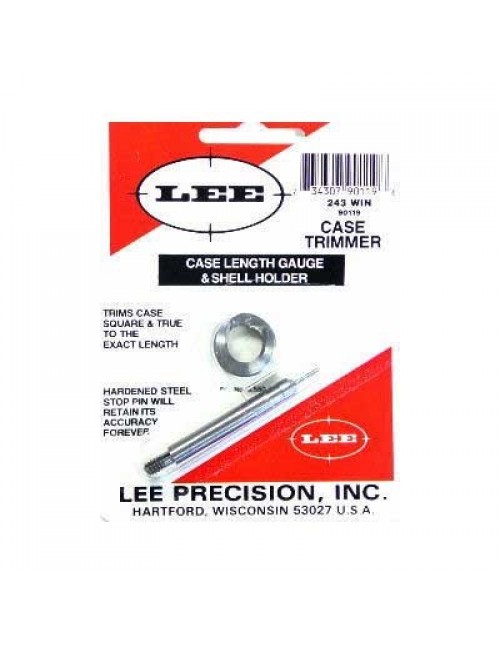 Lee Case Length Gage and Shellholder 243 Winchester