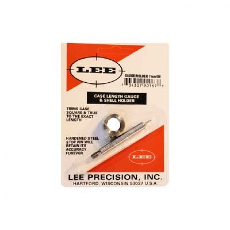 Lee Case Length Gage and Shellholder 7mm-08 Remington