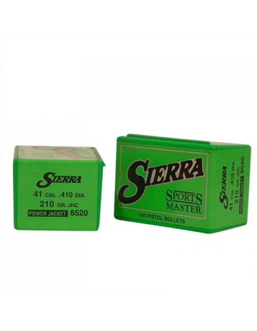 Sierra Bullets 41 cal (.410) 210gr Sports Master JHC 100/bx