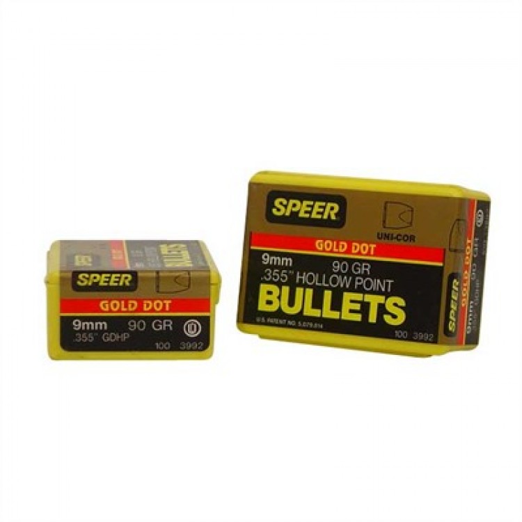 Speer Bullet 380 cal (.355") 90gr GDHP 100/bx