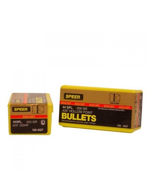 Speer Bullet 44 cal (.429") 200gr GDHP 100/bx