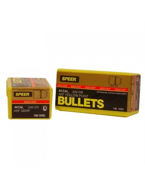 Speer Bullet 44 cal (.429") 240gr GDHP 100/bx