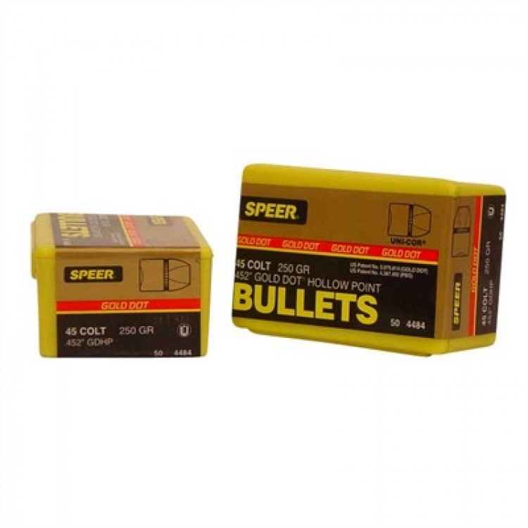 Speer Bullet 45 cal (.451") 250gr GDHP 50/bx