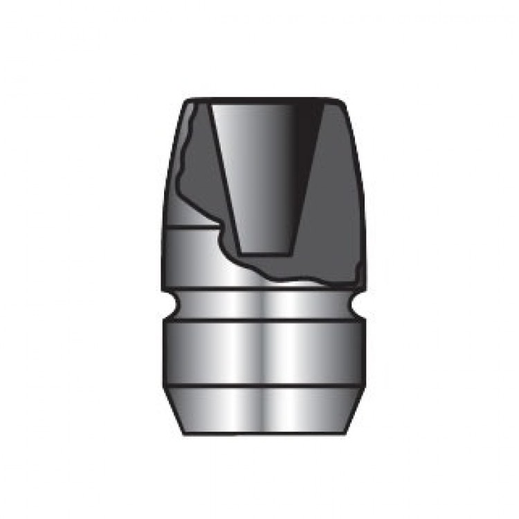 Lyman 1-Cavity Bullet Mold #356637 9mm (356 Diameter) 124 Grain Devastator Hollow Point Bevel Base