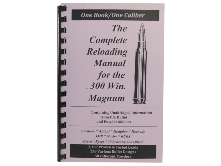 Loadbooks USA "300 Winchester Magnum" Reloading Manual
