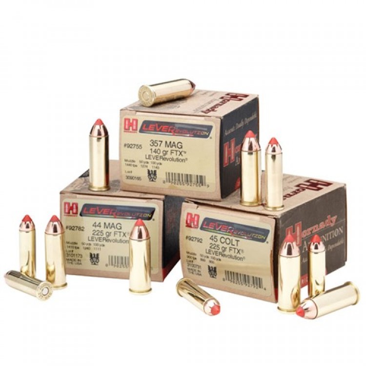 Hornady LEVERevolution 357 Mag 140gr FTX 25/bx – Reloading Unlimited