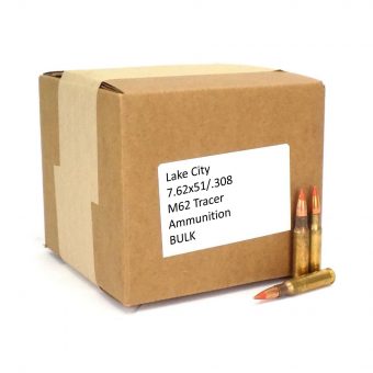 Federal Lake City 7.62×51/.308 M62 142gr Orange Tracer Ammo – 200rds ...